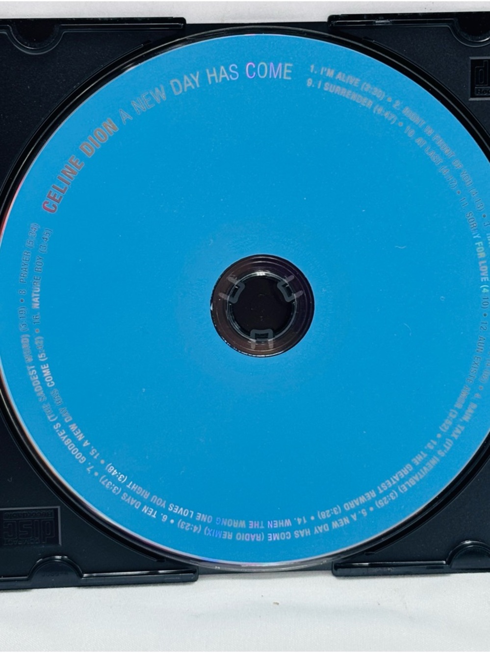 Celine Blue Disc — A New Day Has Come CD